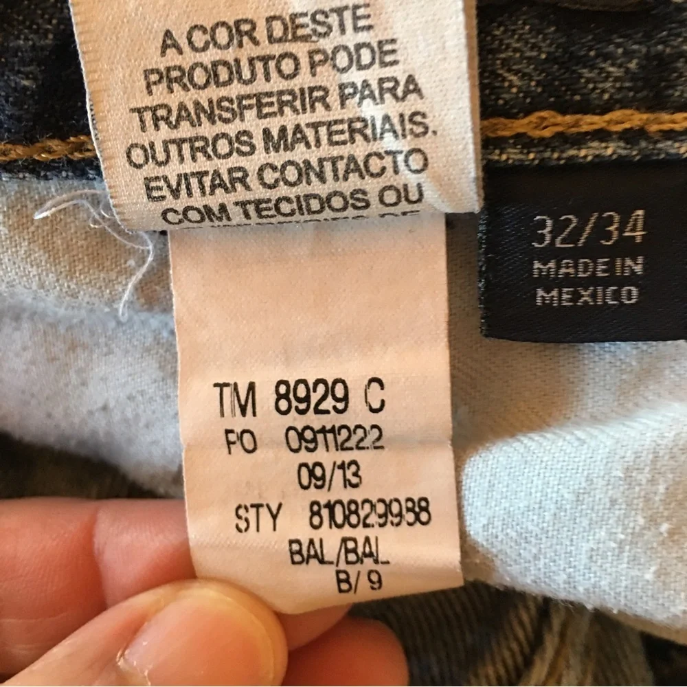 Tommy Hilfiger Boot Cut Jeans 32”x34” - Picture 10 of 11